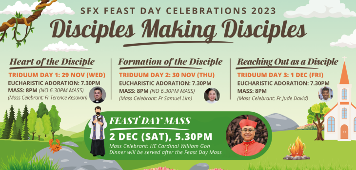FEAST DAY CELEBRATIONS 2023 – Church of St Francis Xavier